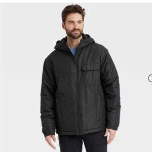 All in Motion Men's Black Puffer Jacket